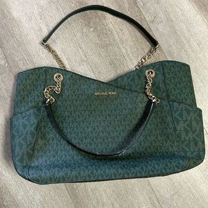 Green Michael Kors Bag